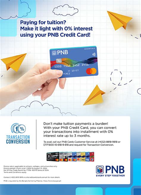 pnb credit cards promo